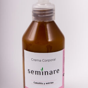 Crema corporal para piel con estrías y celulitis
